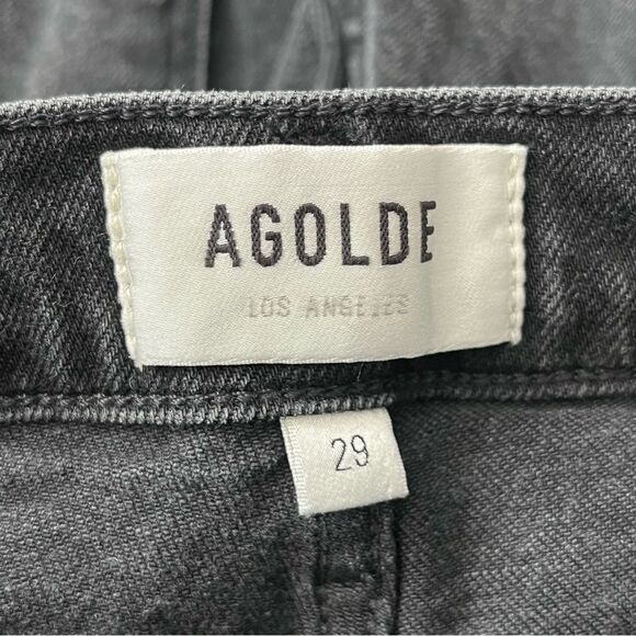 Agolde Riley High Rise Straight Crop 29 - Picture 8 of 8